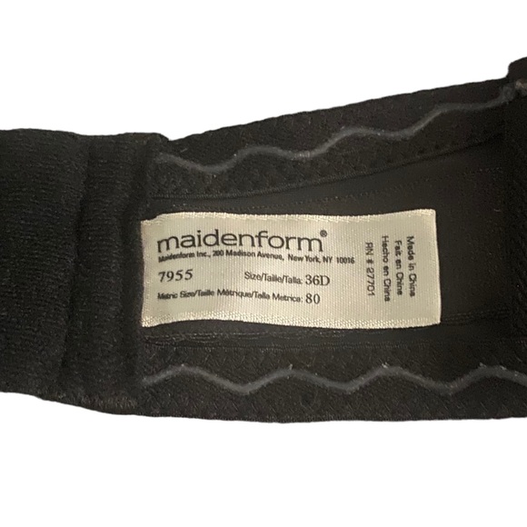 ⭐️ 3 for $22~- 3 Underwire Bras: (2) Black & (1) B&W, EUC - Picture 6 of 14